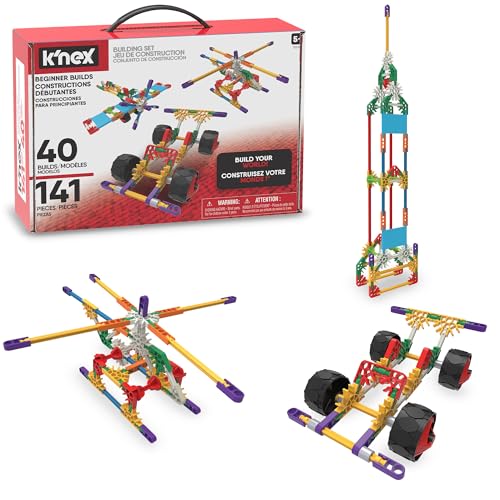 K'NEX 15210 Baukasten für Anfänger mit 40 Modellen